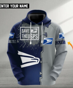 USPS 3D Hoodie Unisex Customized Name HD3141