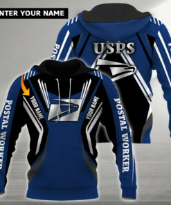 USPS 3D Hoodie Unisex Customized Name HD3145