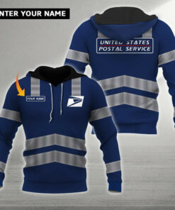 USPS 3D Hoodie Unisex Customized Name HD3148