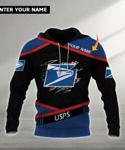 USPS 3D Hoodie Unisex Customized Name HD3149