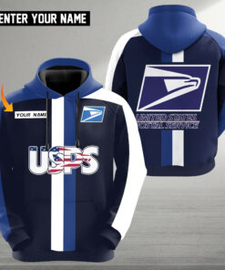 USPS 3D Hoodie Unisex Customized Name HD3150