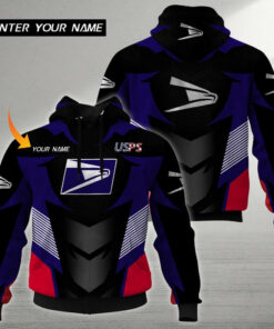 USPS 3D Hoodie Unisex Customized Name HD3155