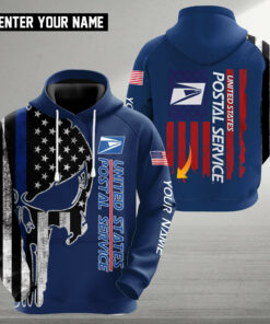 USPS 3D Hoodie Unisex Customized Name HD3160
