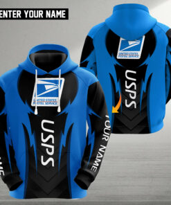 USPS 3D Hoodie Unisex Customized Name HD3161
