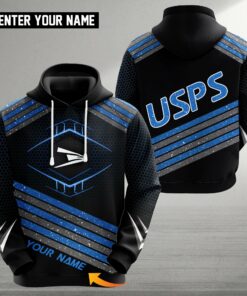 USPS 3D Hoodie Unisex Customized Name HD3162