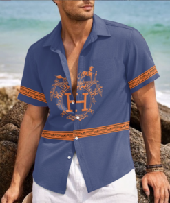 Hot Brand Luxury Hawaii Shirt HD5788