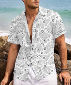 Hot Brand Luxury Hawaii Shirt HD6073