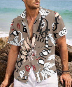 Hot Brand Luxury Hawaii Shirt HD6077