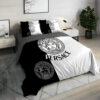 Black White Luxury Brand High End Premium Bedding Set Home Decor LVT00548