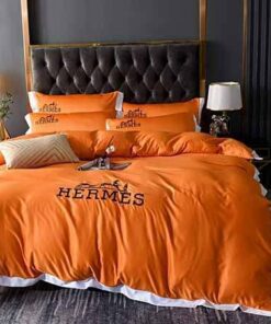 Hermes Luxury Brand Premium Fashion Limited Bedding Set Home Decor DN91910163