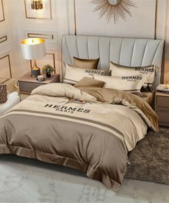 Hermes Luxury Brand Premium Fashion Limited Bedding Set Home Decor DN9061118