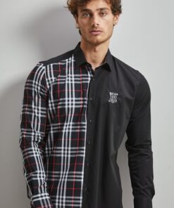 New Arrival B Long Sleeve Button Shirt for Men Hot  PEA344798