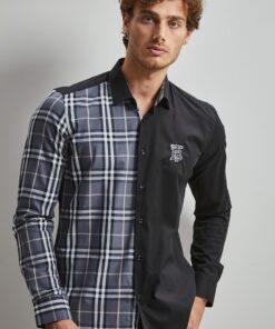 New Arrival B Long Sleeve Button Shirt for Men Hot  PEA344801