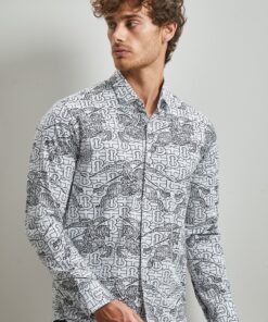 New Arrival B Long Sleeve Button Shirt for Men Hot  PEA344803