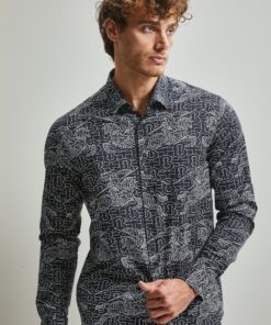 New Arrival B Long Sleeve Button Shirt for Men Hot  PEA344804