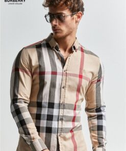 New Arrival B Long Sleeve Button Shirt for Men Hot  PEA344811