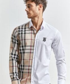 New Arrival B Long Sleeve Button Shirt for Men Hot  PEA344822