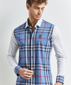 New Arrival B Long Sleeve Button Shirt for Men Hot  PEA344825