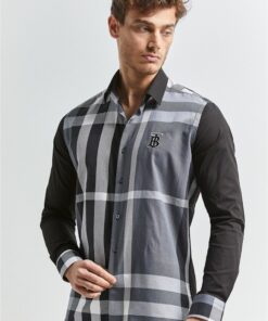 New Arrival B Long Sleeve Button Shirt for Men Hot  PEA344828