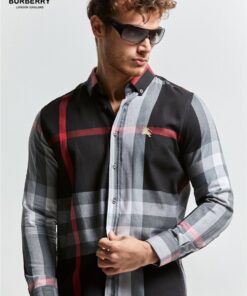 New Arrival B Long Sleeve Button Shirt for Men Hot  PEA344912