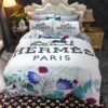 Hermes Luxury Brand Premium Fashion Limited Bedding Set Home Decor PEA345116