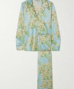 Olivia von Halle Inspired Long Pajama HT1306012