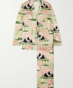 Olivia von Halle Inspired Long Pajama HT1306015