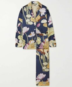 Olivia von Halle Inspired Long Pajama HT1306019