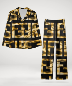 Luxury Brand F Inspired Long Pajama DN07601