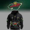 Limited Edition Black Half Zip Hoodie Hockey Team 2024