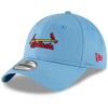 Men's Cardinals New Era Light Blue Fashion Core Classic 9TWENTY Adjustable Hat - LouisCardinals21052413