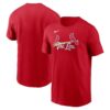 Cardinals Nike Red 2024 City Connect Wordmark T-Shirt - LouisCardinals21052432