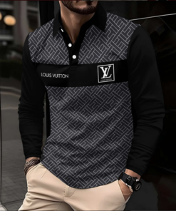 Hot Brand L Luxury Polo Long Sleeve HD4317