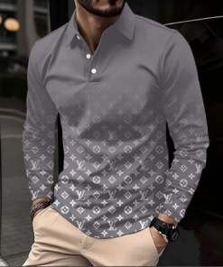 Hot Brand L Luxury Polo Long Sleeve HD4322