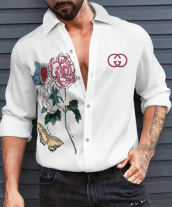 Hot Brand Luxury Long-Sleeved Button shirt 2024 HD4339