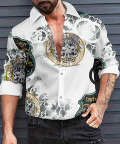 Hot Brand Luxury Long-Sleeved Button shirt 2024 HD4340