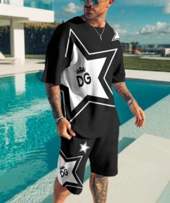 Hot Brand Luxury Combo T-Shirt – Short 2024 HD4436