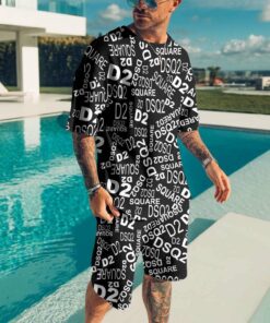 Hot Brand Luxury Combo T-Shirt – Short 2024 HD4439