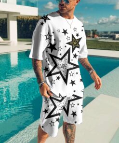 Hot Brand Luxury Combo T-Shirt – Short 2024 HD4454